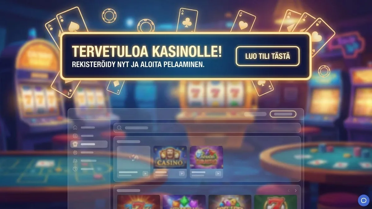 Rekisteröidy bonuksella